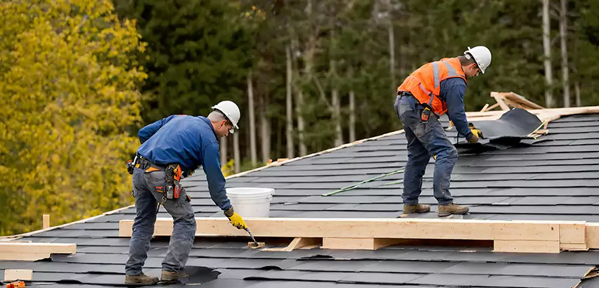 Garage Felt Roof Replacement in Mount Vernon